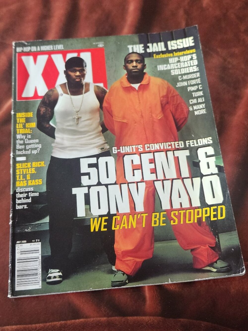 XXL Magazine - July 2005 - 50 Cent & Tony Yayo [The Jail Issue]